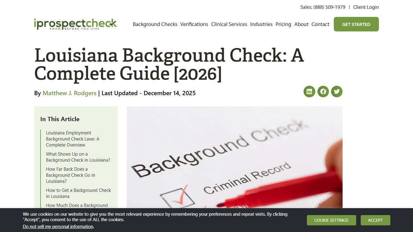 Louisiana Background Check: A Complete Guide [2026]