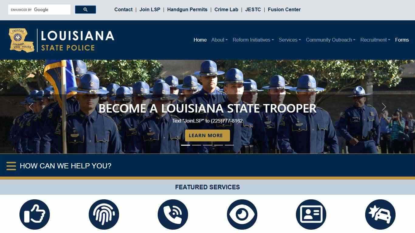 Home - Louisiana State Police